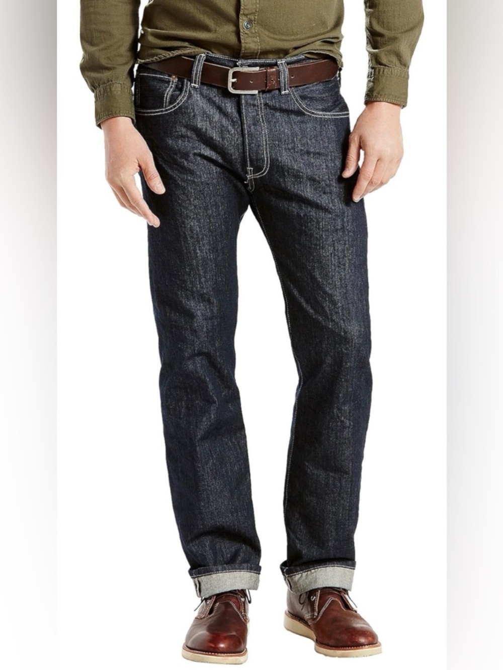 Levi’s 514 Men’s Straight Leg Dark Wash Jeans